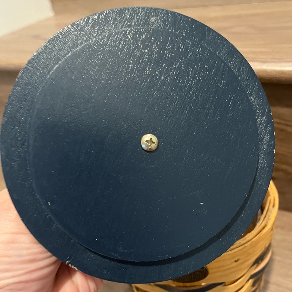 PETERBORO BASKET CO lidded canister - Picture 6 of 10